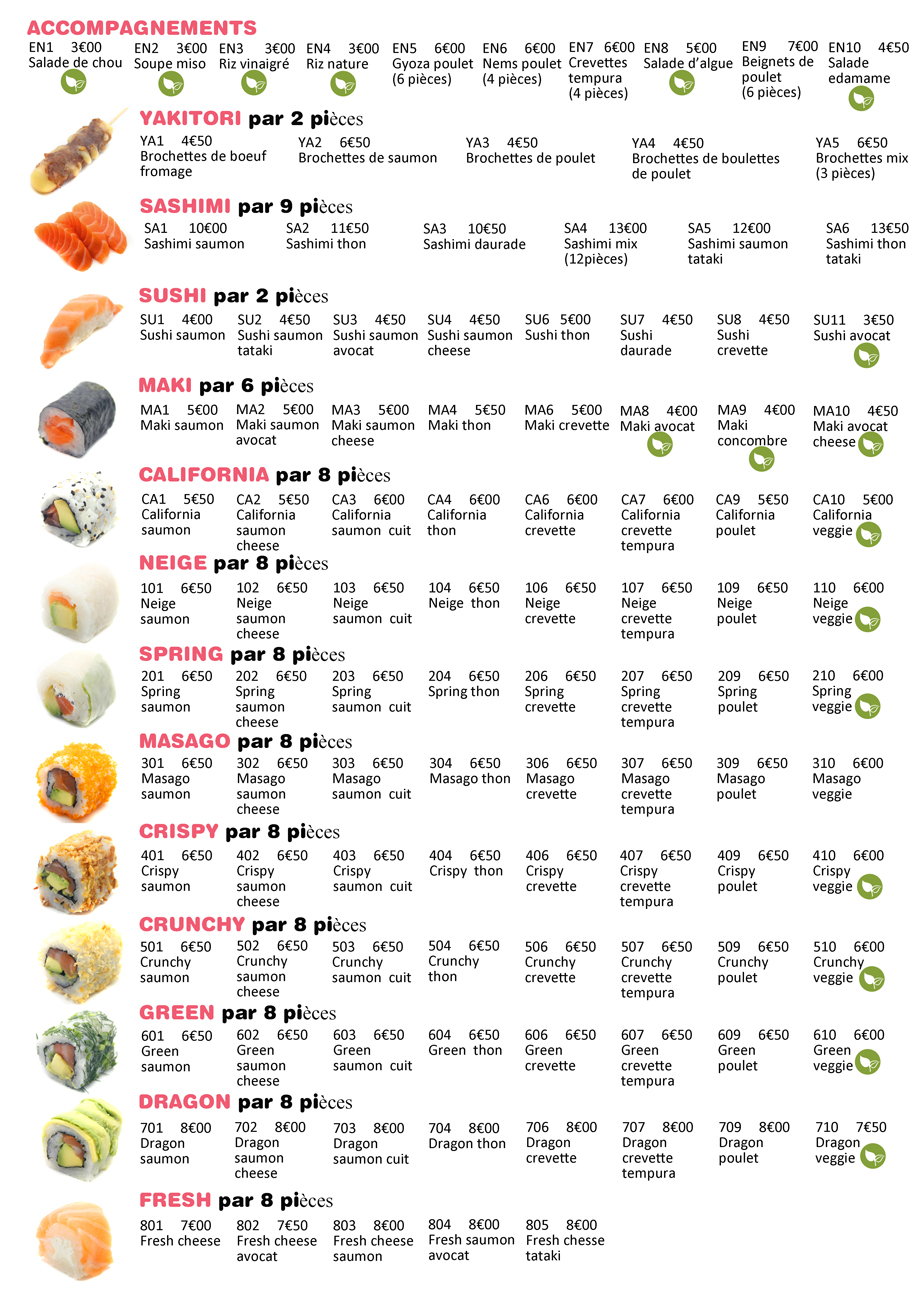 A la carte Tokyorestaurant japonais a versailles